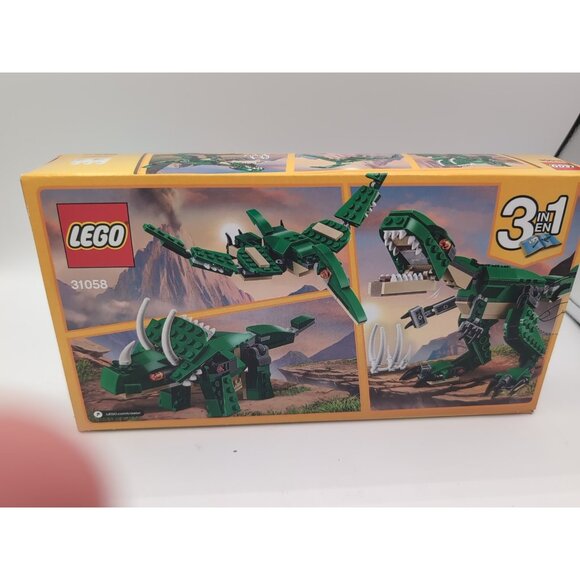 LEGO Creator Mighty Dinosaur Toy 31058 3-in-1 T-Rex - New Sealed - Picture 2 of 2